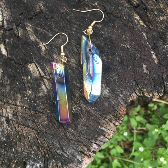 Jewelry - Rainbow aura earrings